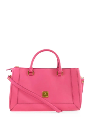 MCM Pre-Owned leather tote bag - Pink