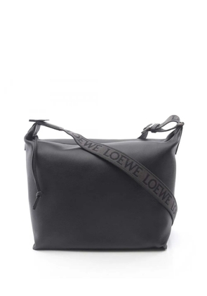Loewe Pre-Owned 2010-2026 Leather Cubi crossbody bag - Black
