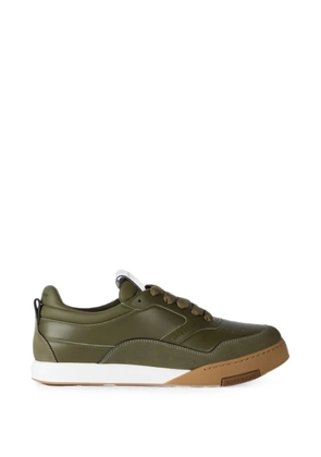 Givenchy Yard debossed-logo panelled sneakers - Green