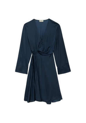 Zadig&Voltaire Remoir satin dress - Blue