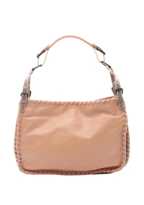 Bottega Veneta Pre-Owned 2012-2026 Intrecciato Trimmed Nappa shoulder bag - Pink