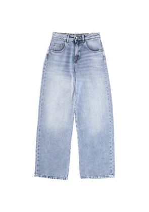 ICON DENIM faded wide-leg jeans - Blue
