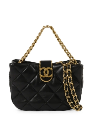 CHANEL Pre-Owned quilted CC shoulder bag - Black