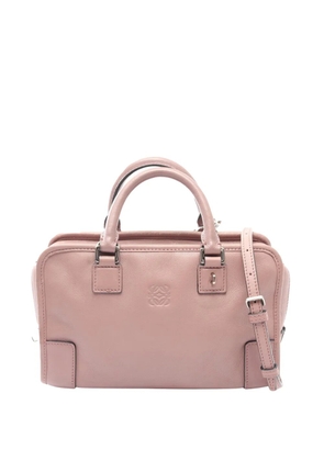 Loewe Pre-Owned 2010-2026 Leather Amazona 23 satchel - Pink