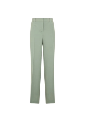 Alberta Ferretti straight-leg tailored trousers - Green