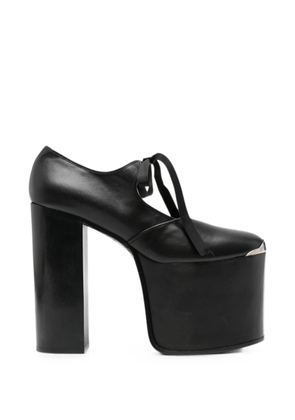 Enfants Riches Déprimés round-toe lace-up pumps - Black