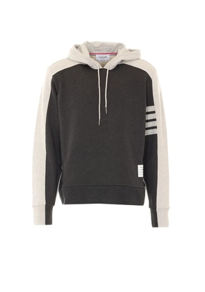 Thom Browne 4-Bar stripe hoodie - Grey