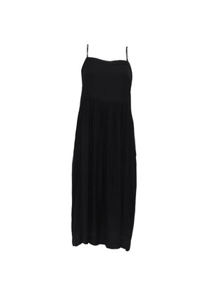 Isabel Marant Vintage square-neckline midi dress - Black