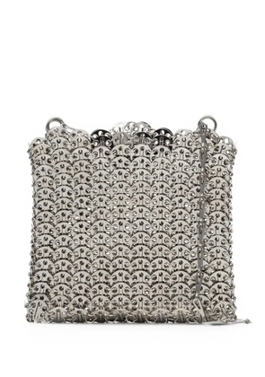 Rabanne 1969 chainmail shoulder bag - Silver