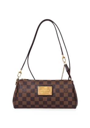 Louis Vuitton Pre-Owned Eva Damier Ebène clutch bag - Brown