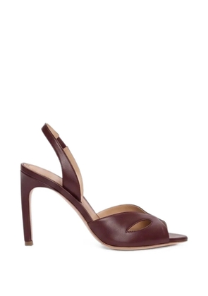 Victoria Beckham Harlow Mask heeled sandals - Red