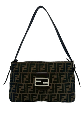 Fendi Pre-Owned 1997-2010 Zucca Canvas shoulder bag - Brown