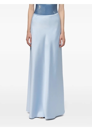 Atu Body Couture satin-finish maxi skirt - Blue