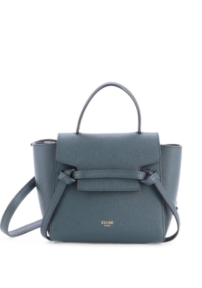 Celine Pre-Owned Belt Bag Textured Leather Pico shoulder bag - Green