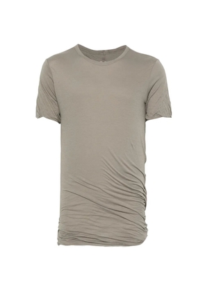 Rick Owens double-layer short-sleeve cotton T-shirt - Grey