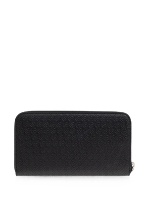 Ferragamo logo-embossed leather wallet - Black