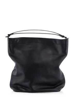 Saint Laurent Pre-Owned Paris Long Leather hobo bag - Black
