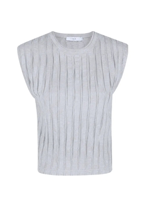 IRO Uzelie pleated top - Grey