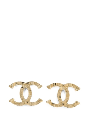 CHANEL Pre-Owned CC earrings - Gold