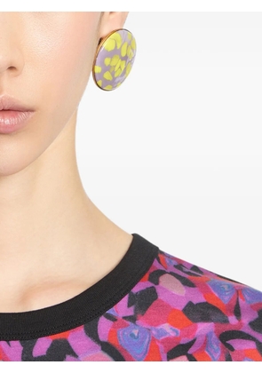 DRIES VAN NOTEN handmade painted earrings - Gold