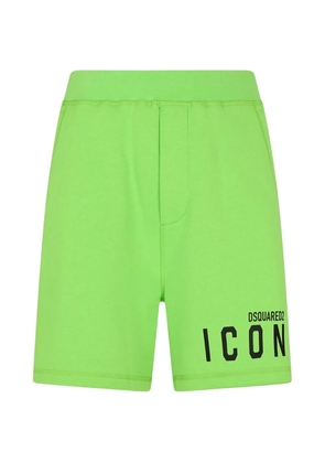 DSQUARED2 Icon logo-print shorts - Green
