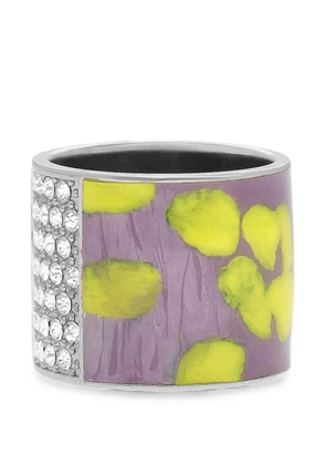 DRIES VAN NOTEN handmade painted ring - Silver