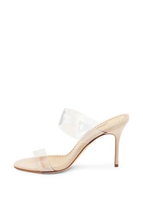 Manolo Blahnik Scolto heeled sandals - Neutrals