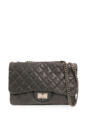 CHANEL Pre-Owned CC 2.55 Flap leather shoulder bag - Black