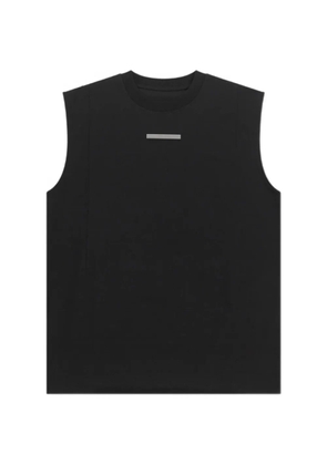 HELIOT EMIL ASTRAPE logo-plaque tank top - Black