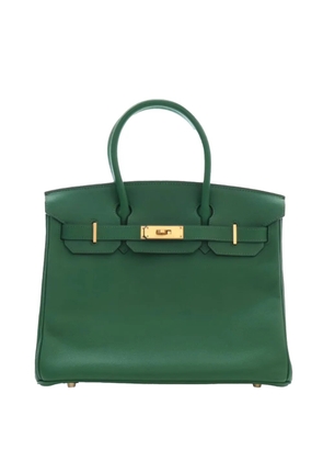 Hermès Pre-Owned 2002 Courchevel Birkin Retourne 30 handbag - Green
