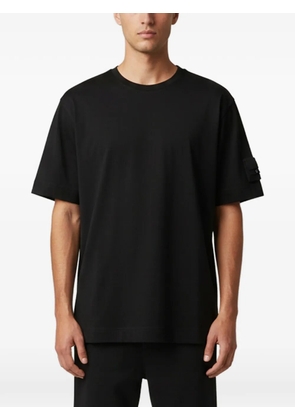 Maje logo sleeve-pocket T-shirt - Black
