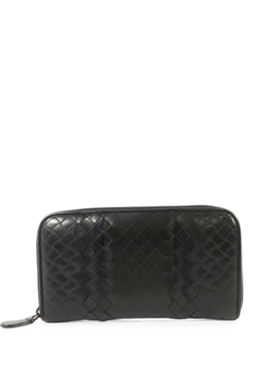 Bottega Veneta Pre-Owned lambskin wallet - Black