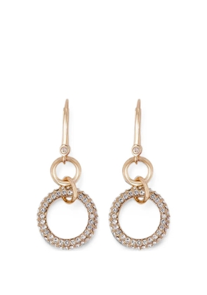 DKNY Hailey crystal-embellished drop earrings - Gold