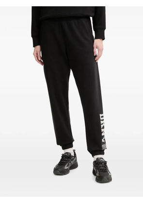 DKNY logo-print track pants - Black