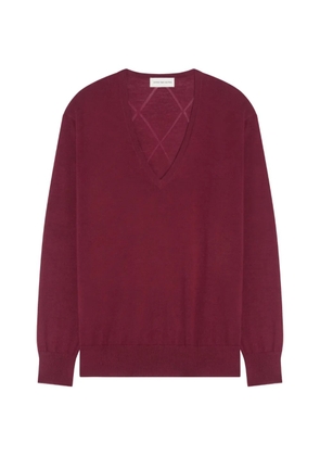 DRIES VAN NOTEN merino sweater - Red