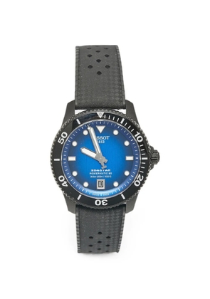 Tissot Seastar 1000 PVD-coated 40mm watch - Blue
