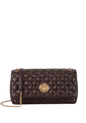 Versace quilted leather shoulder bag - Brown