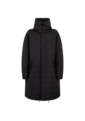 Givenchy quilted hooded coat - Black