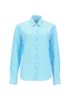 MC2 Saint Barth striped cotton shirt - Blue