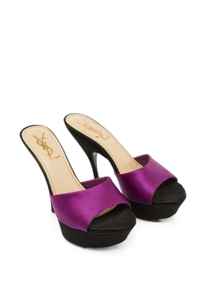 Saint Laurent Pre-Owned stiletto-heel sandals - Purple