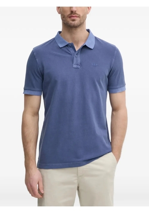 Joop! Ambrosian logo-embroidered polo shirt - Blue