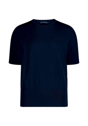 Betty Barclay short-sleeve crew-neck sweater - Blue