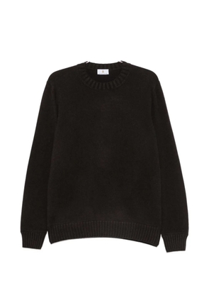 Magazzino Ricambi ribbed-trim sweater - Brown