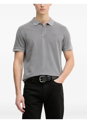Joop! Ambrosian logo-embroidered polo shirt - Grey
