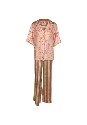 SANDRO Kimi trousers and blouse set - Neutrals