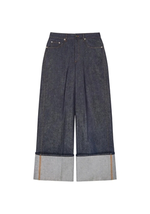 Givenchy turn-up cuff jeans - Blue