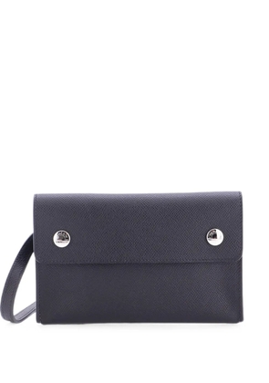 Hermès Pre-Owned Hermesnap Wallet Bag Epsom crossbody bag - Black