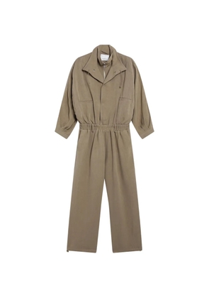 The Frankie Shop Marvin elasticated jumpsuit - Brown