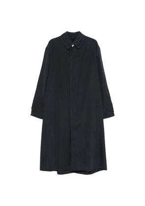 Maison Margiela concealed-fastening pocket coat - Blue
