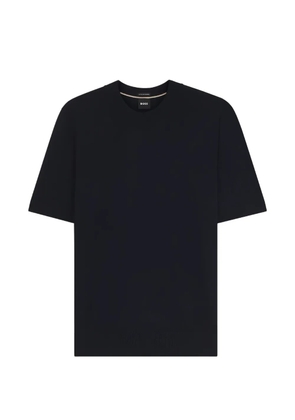 BOSS virgin wool T-shirt - Blue